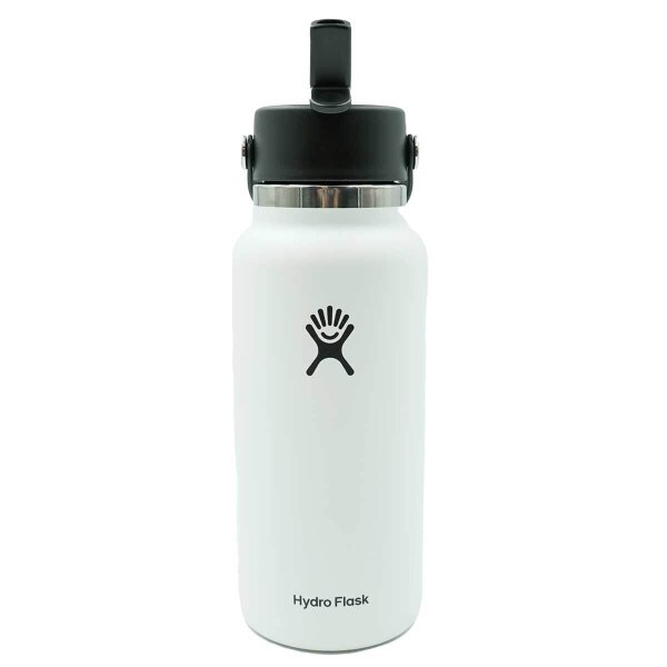 White U-State Hydro Flask Water Bottle